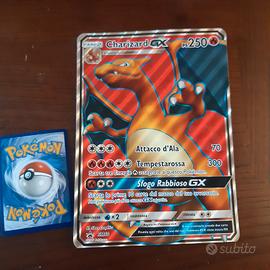 carta pokemon charrizard GX grande