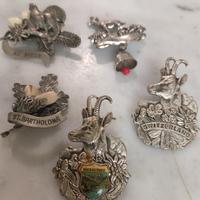 Set Spille Vintage Alpine - Tirolo, Baviera, Svizz