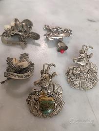 Set Spille Vintage Alpine - Tirolo, Baviera, Svizz