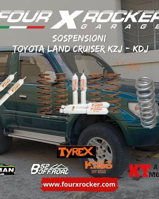 SOSPENSIONI TOYOTA LAND CRUISER KZJ - KDJ 90 - 95