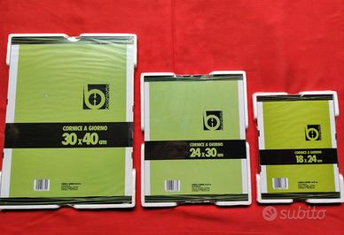 Quadri a Giorno vetro , cornice con clip