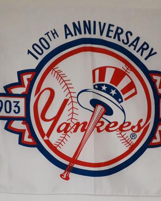Bandiera New York Yankees 100th Anniversary 152x84