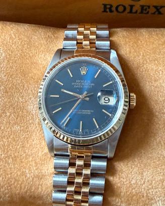 Rolex Datejust 16233 BLU FULL SET