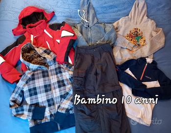 abbigliamento bambino 10 anni