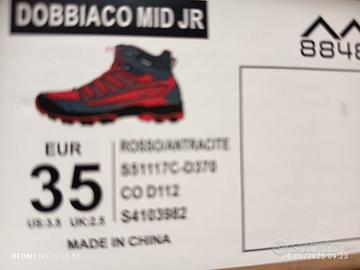 Scarpa trekking bimbo bimba