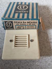 cicala da incasso vintage a marca Terraneo