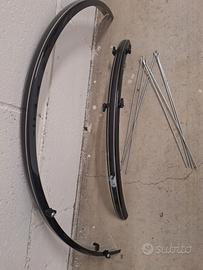 Parafanghi bici in alluminio