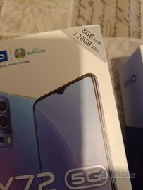 vivo y72 5g CPU 8core 8gb ram 128gb memoria 