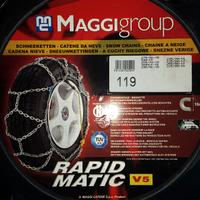 catene da 16mm per la neve x suv o fuoristrada4x4 