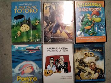 Spider man, Ponyo, Prezzemolo, ecc. Film CD