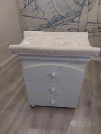 Bagnetto fasciatoio cassettiera FOPPAPEDRETTI