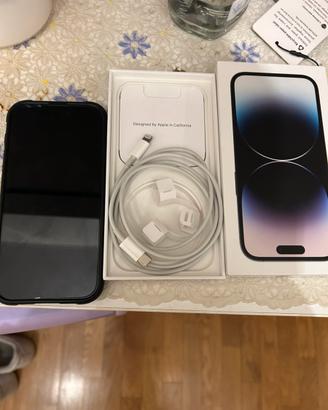 iPhone 14 Pro 128GB Nero e 2 air tag originali