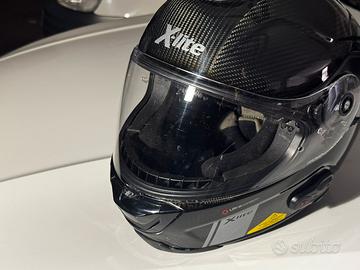 Casco carbonio nolan x903 con auticolare originale