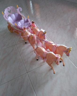 CARROZZA BARBIE PRINCIPESSA E POVERA