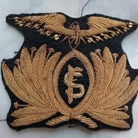 FS F.S. Vecchio FREGIO per Cappello da FERROVIERE