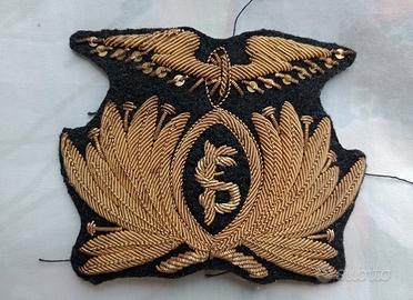 FS F.S. Vecchio FREGIO per Cappello da FERROVIERE