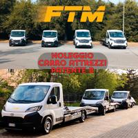 Noleggio Carro Attrezzi Patente B- Anche Privati