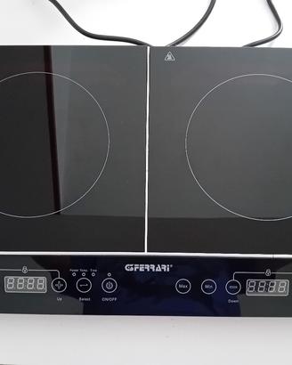 piastra doppia a induzione