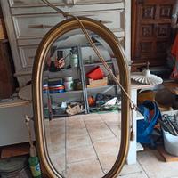specchio ovale antico