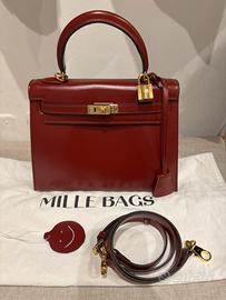 Borsa modello “Mia” di MilleBags (stile Kelly)
