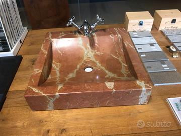 Lavabo di marmo massello