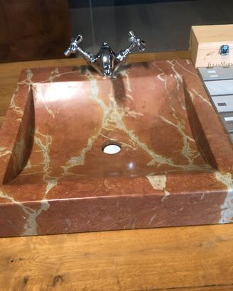 Lavabo di marmo massello