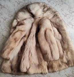Pelliccia Vintage di Vera Volpe Argentata anni 80'