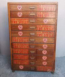 cassettiera Tre Stelle per merceria 