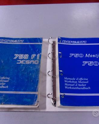manuali officina Ducati 750 f1 Montjuich Desmo ori