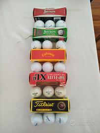 5 confezioni  palline da Golf 