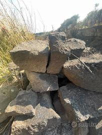 Rocce di pietra lavica 