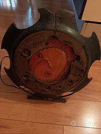 Lampada artigianale industrial / design vintage in