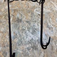 Gancio e catena per focolare