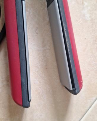 Piastra Capelli GAMA Ion Plus Titanium Rossa