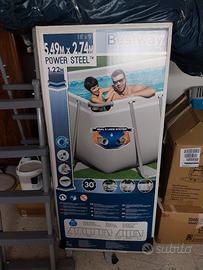 piscina fuori terra +aspiratore liquidi x pulizia