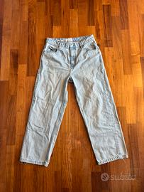 Jeans Baggy Pull&Bear azzurro chiaro