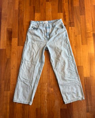 Jeans Baggy Pull&Bear azzurro chiaro