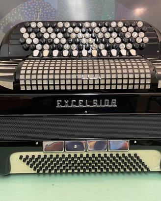 Fisarmonica Excelsior a bottoni, 4/5 120 bassi