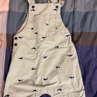 Salopette bimbo tg.71 - 9 mesi Sergent Major