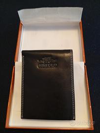 Portafoglio Uomo Charro in Pelle Nero 