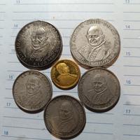 lotto 6 medaglie papa Giovanni 