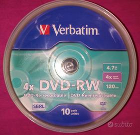 21 DVD Riscrivibili e Scrivibili NUOVI