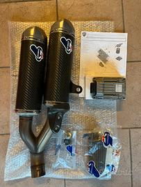 Terminale in carbonio ducati monster 1100evo