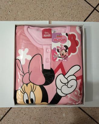 Pigiama caldo cotone Minnie Mouse Disney 9 anni