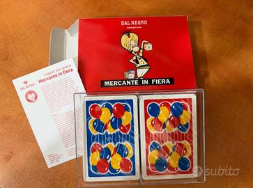Dal Negro Carte da gioco Mercante in Fiera NOUOVO