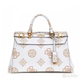 Borsa Donna a Mano GUESS Linea Sestri Logo Luxury