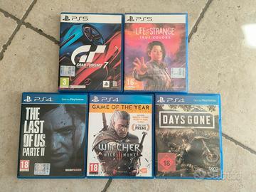 Lotto Giochi Playstation PS4 PS5