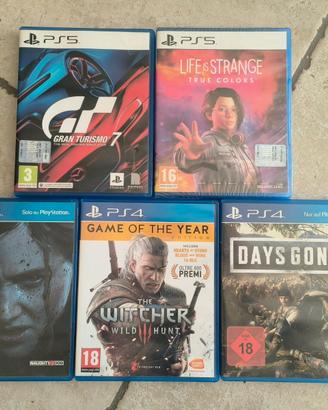 Lotto Giochi Playstation PS4 PS5