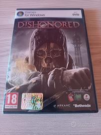 Dishonored PC DVD-NUOVO Codice Steam MAI ATTIVATO