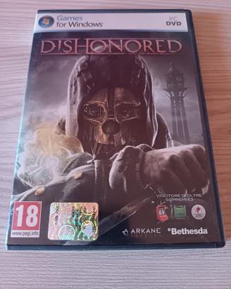 Dishonored PC DVD-NUOVO Codice Steam MAI ATTIVATO